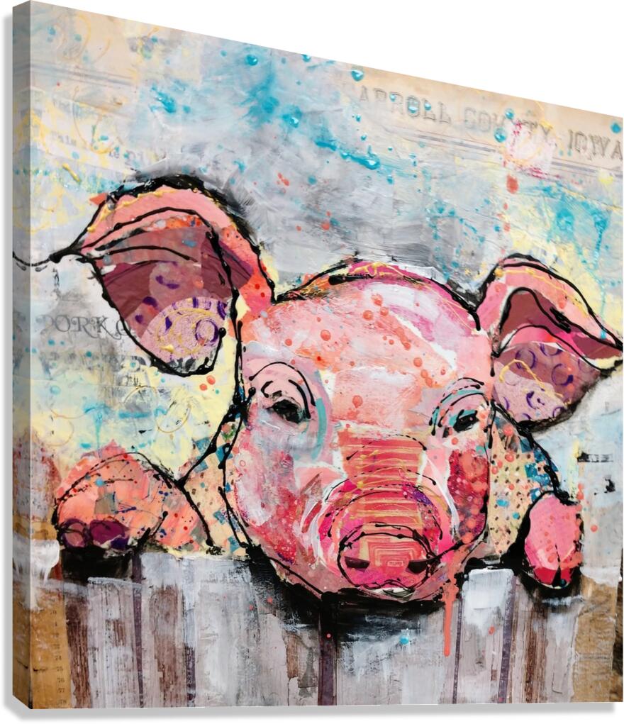 Some Pig Canvas Print