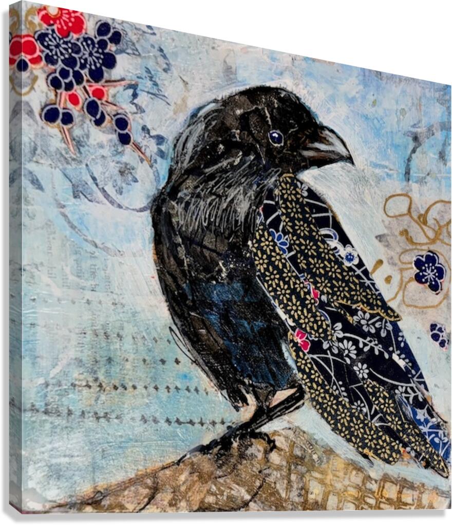 Ravens Elegance Canvas Print