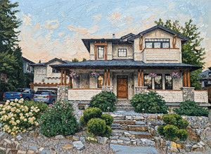 Custom Impressionist Home Portraits 1