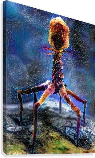Virus Canvas Print