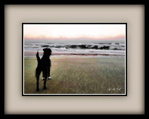 Charlie meets the ocean