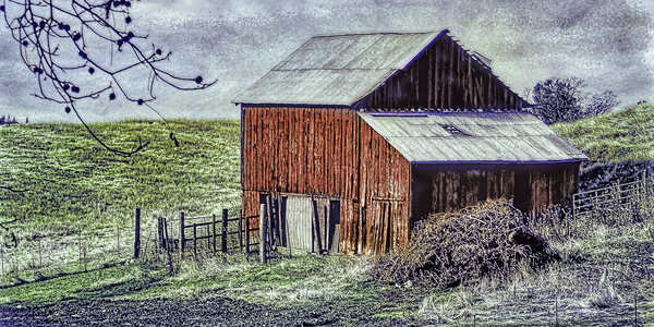 Barn  2 Print
