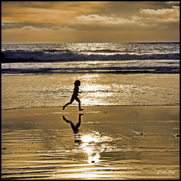 Beach Run Print