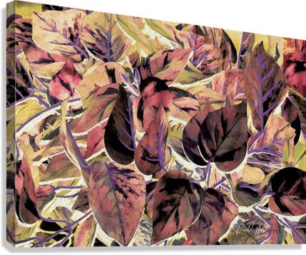 PurpleLeaves Canvas Print