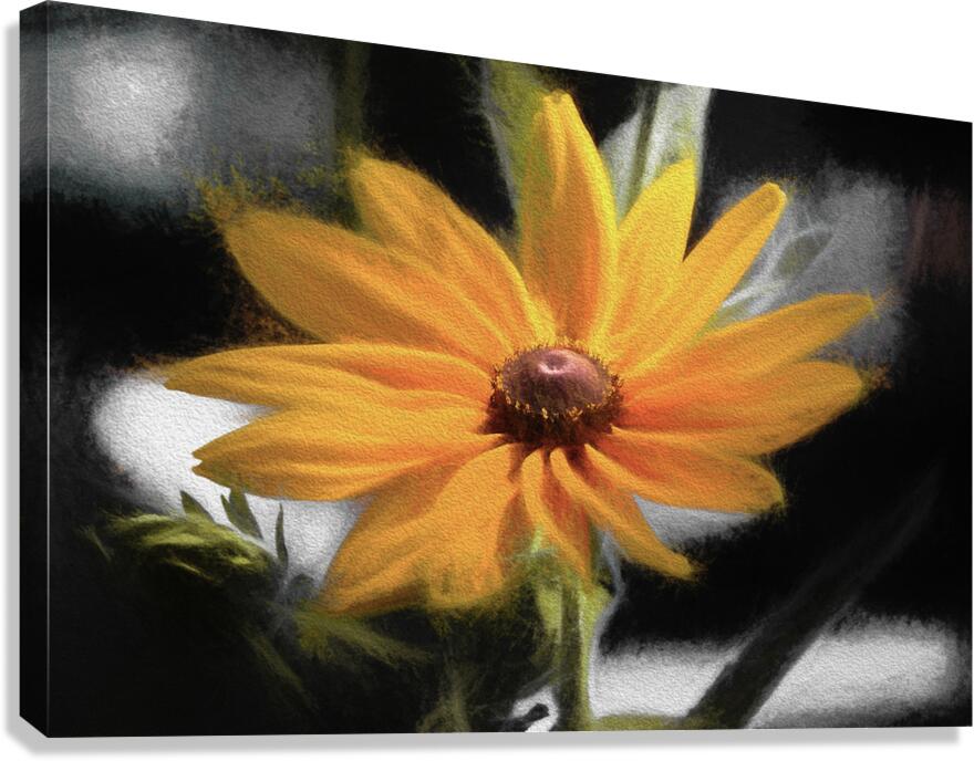 Yellow Flower Canvas Print