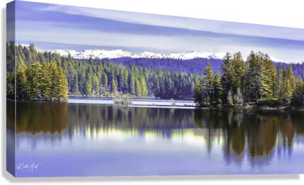 Full Lake Canvas Print