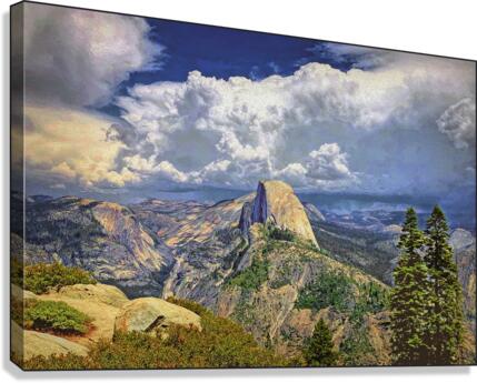 Half Dome Canvas Print