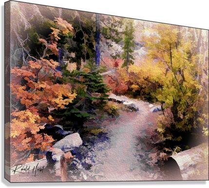 Trail Head Canvas Print