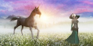 Deam et Unicornis or The Unicorn Goddess