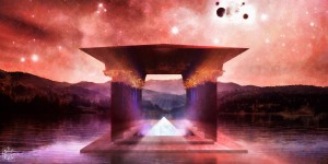 Temple on the Lake