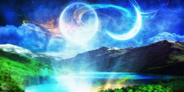 The Lake of Light Print