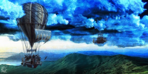 The Skyships Part Two Print