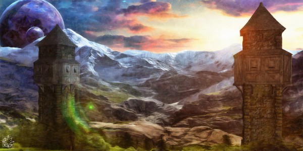 The Towers of the Watch Print