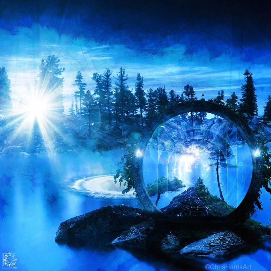 Vortexing by ChrisHarrisArt Wall Art