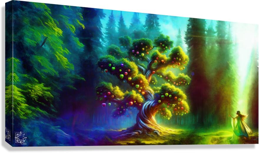 Tree of Grace Canvas Print