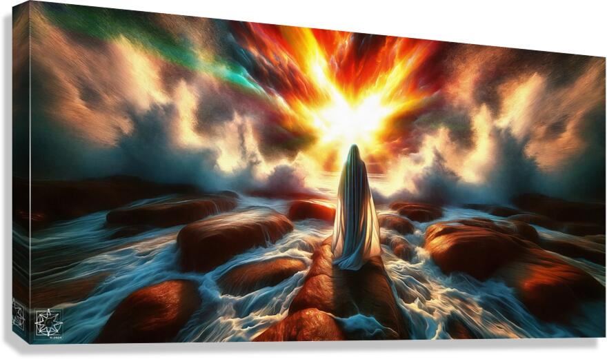 The Pilgrim Series: Traveler Canvas Print