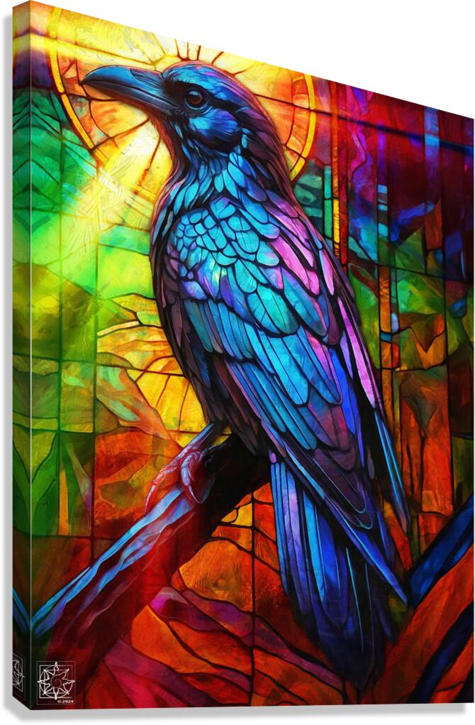 Crow Canvas Print