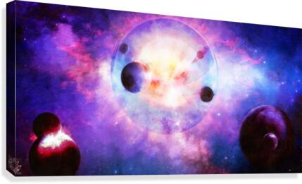 The Cold Worlds Canvas Print