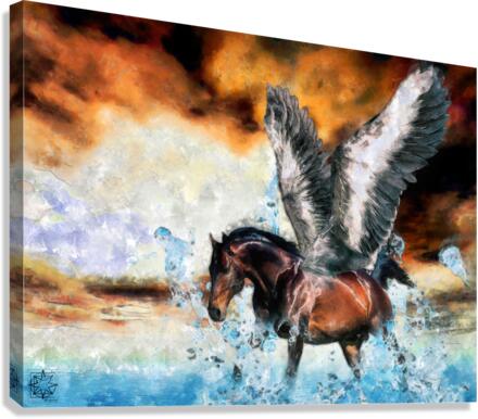 Pegasus Canvas Print