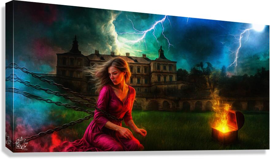 The Mendacious Box Canvas Print