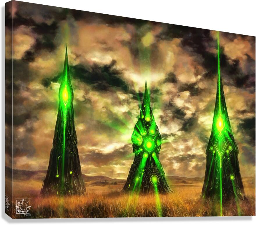 Markers Canvas Print