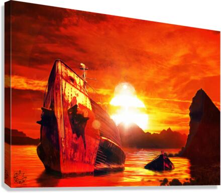Last Voyage Canvas Print