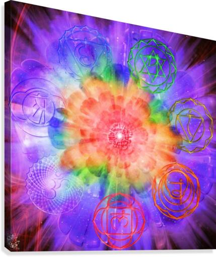 The Mind Wheel Canvas Print