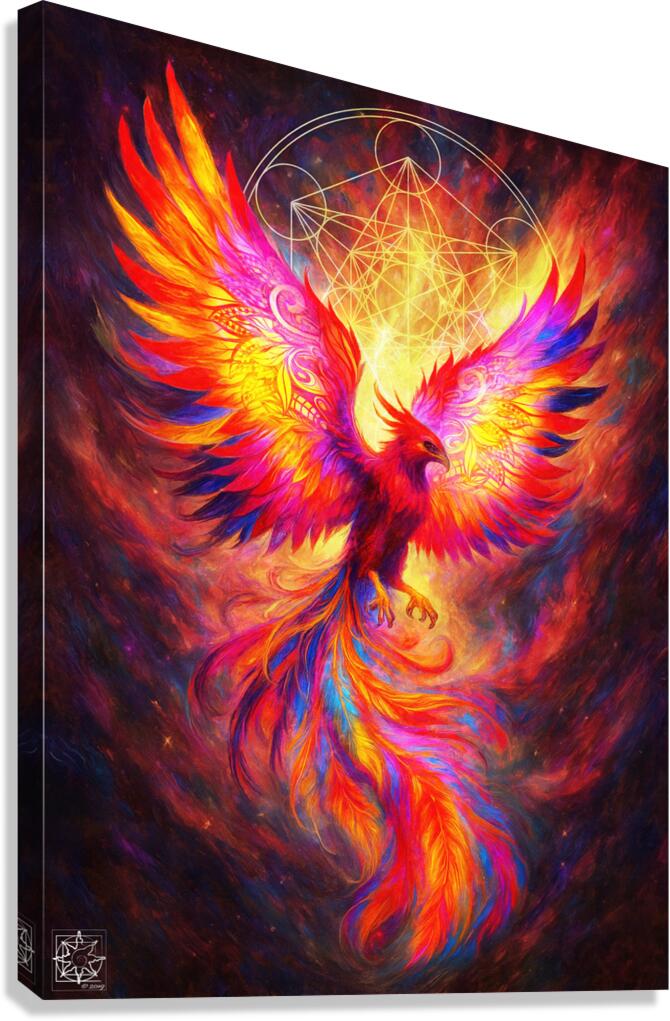 Phoenix Still Life Canvas Print