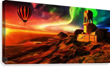 Highlands View Canvas Print
