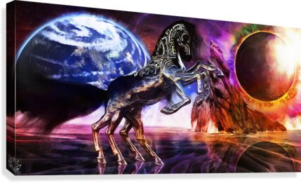 Sleipnir Canvas Print