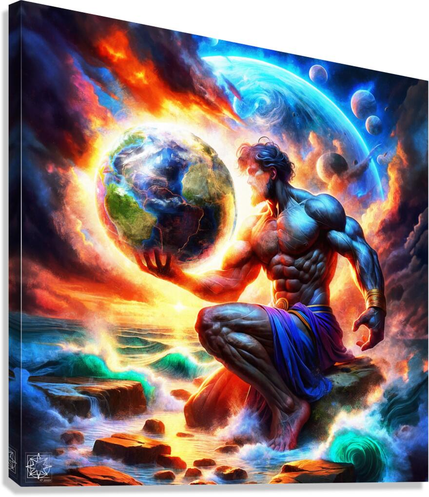 Burdened Canvas Print