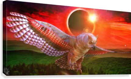 Supernal Wings Canvas Print