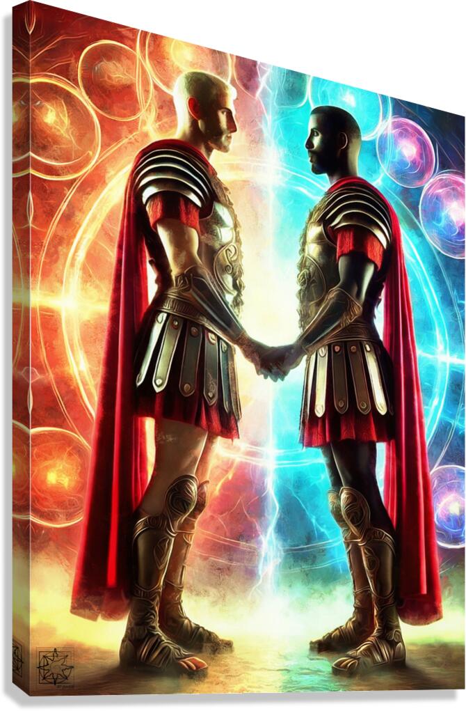 Centurions Canvas Print