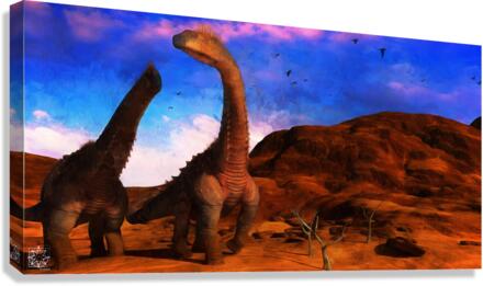Badlands Canvas Print