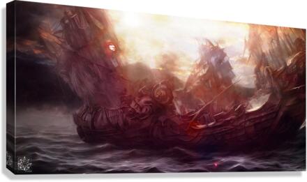 Ghost Ship Canvas Print