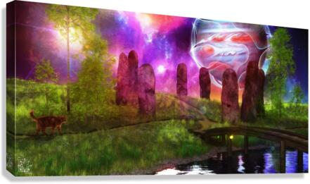 Stonepath Canvas Print