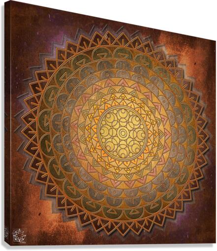 Sandstone Cosmos Canvas Print