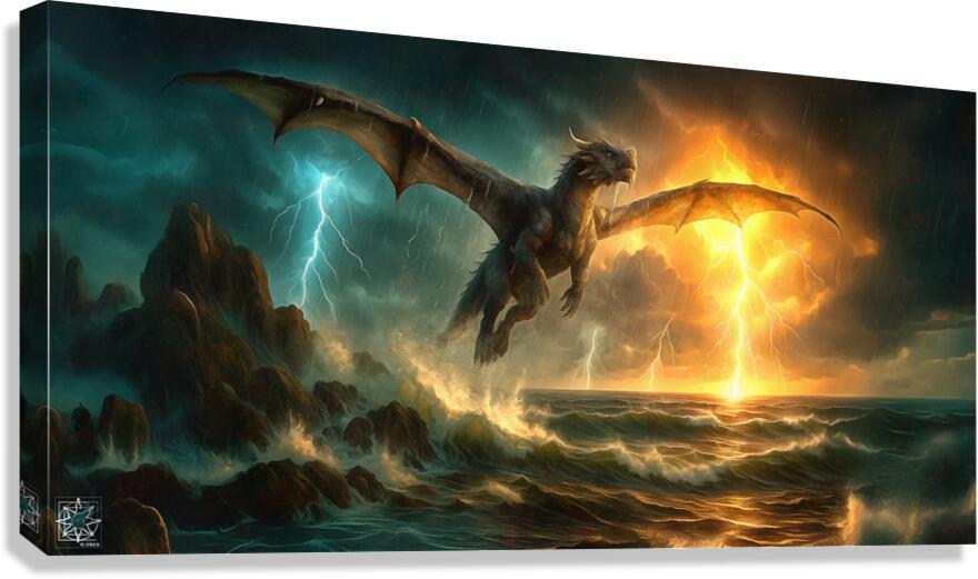 Stormflight Canvas Print