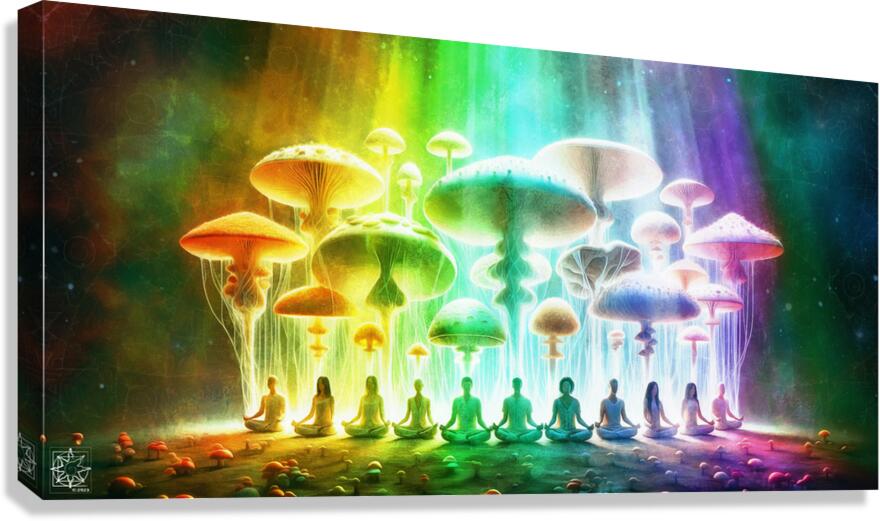 Mycelium Canvas Print