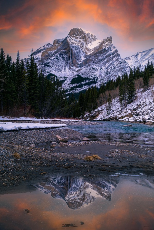 Kananaskis Sunset Print