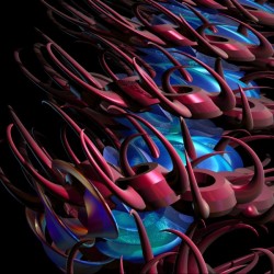 ABSTRACT FRACTAL JELLYFISH