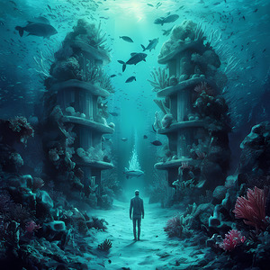 Harmony Beneath the Waves: An Underwater Utopia of Vibrant Reefs and Coexisting Life