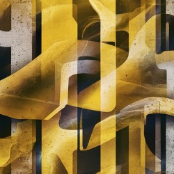Abstract yellow concrete textures for background.