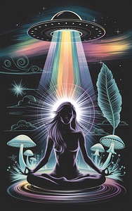 Ethereal Cosmic Glow