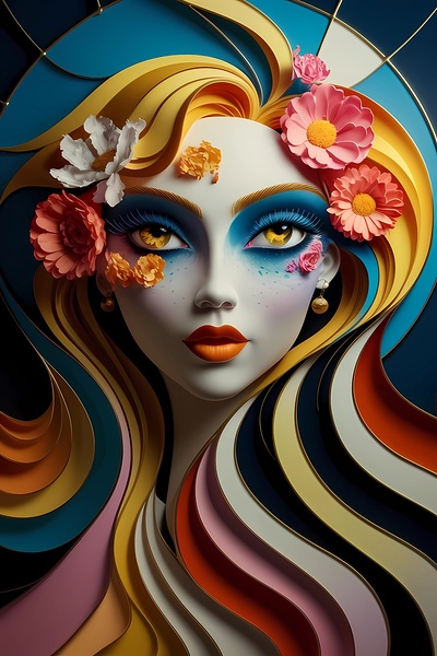 Vivid Bloom Vision by RAHEEM