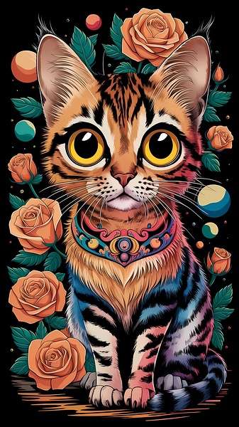 Cosmic Meow Enchantment by RAHEEM