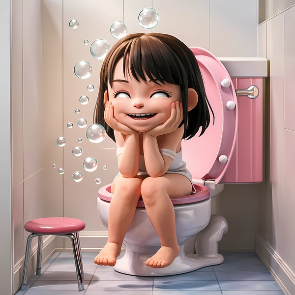 Happy poops time by RAHEEM