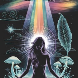 Ethereal Cosmic Glow