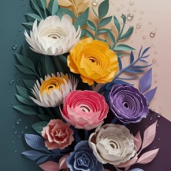 Whimsical Floral Elegance