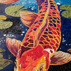 Koi Serenity Mosaic